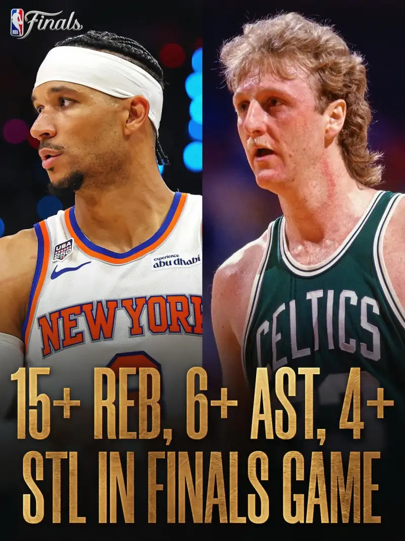 体育APP-NBA官方：哈特总决赛单场15板4断6助攻，伯德后历史第二人
